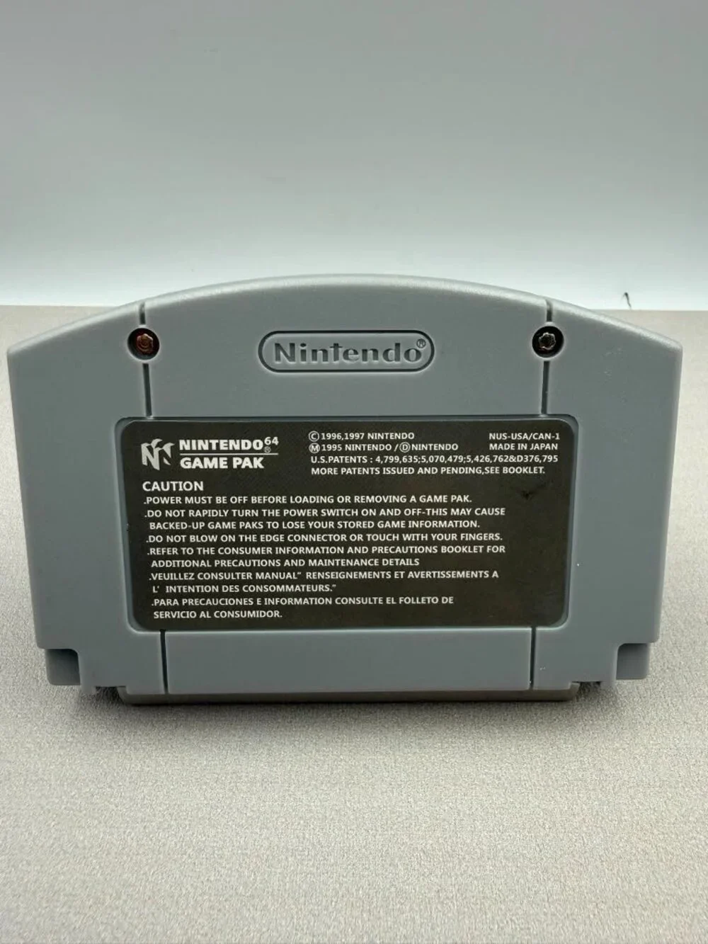 Pokémon Stadium 2 – Gold Cartridge – Nintendo 64 N64 USA Version